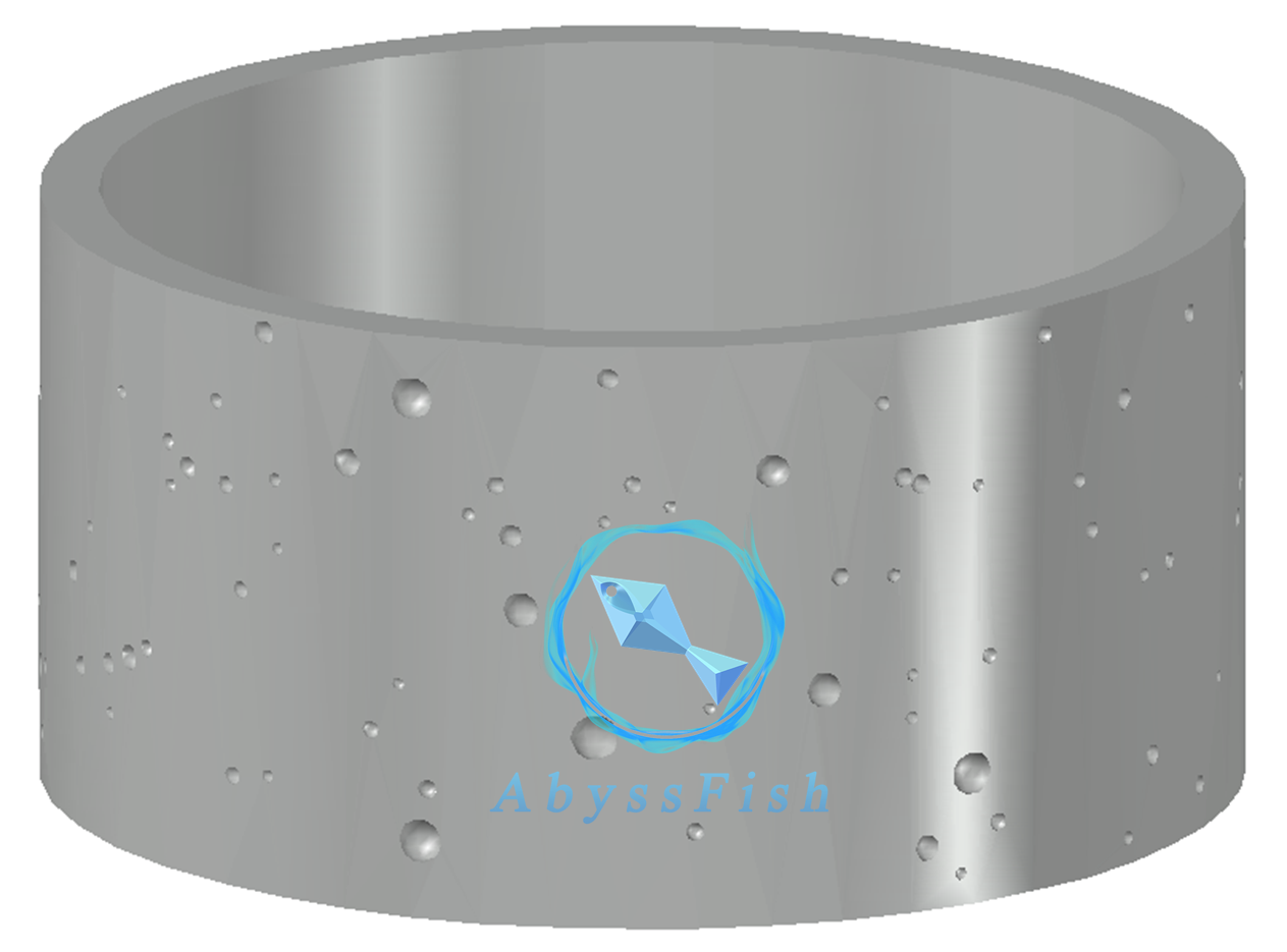 CAD随机锈坑_中空圆柱试件插件的图2